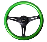 NRG Innovations Colored Wood Series Steering Wheel