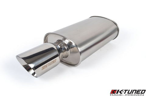 K-Tuned Universal Muffler Polished (Long)