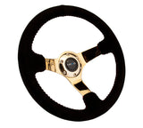 NRG Innovations Sport Steering Wheel Baseball Stitching
