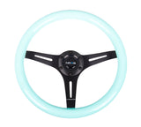 NRG Innovations Colored Wood Series Steering Wheel