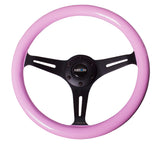 NRG Innovations Colored Wood Series Steering Wheel