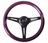 NRG Innovations Colored Wood Series Steering Wheel
