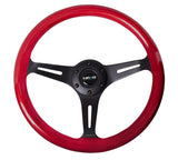 NRG Innovations Colored Wood Series Steering Wheel