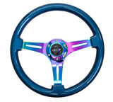 NRG Innovations Colored Wood Series Steering Wheel