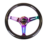 NRG Innovations Colored Wood Series Steering Wheel