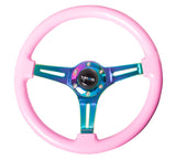 NRG Innovations Colored Wood Series Steering Wheel