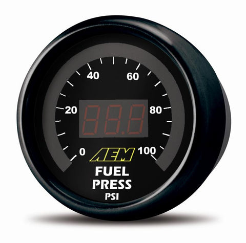 AEM Digital Oil/ Fuel Pressure Gauge